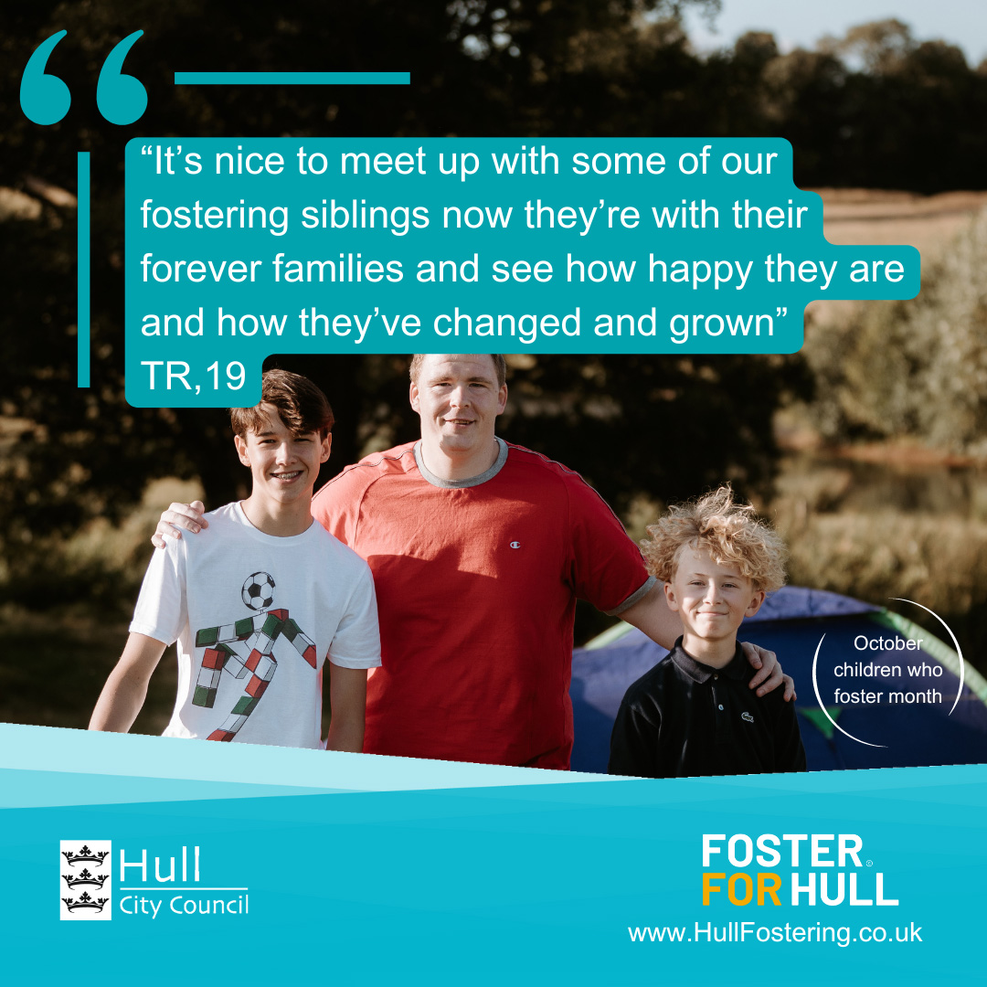 Each October, we come together to recognise and celebrate the remarkable contributions made by the children of foster carers