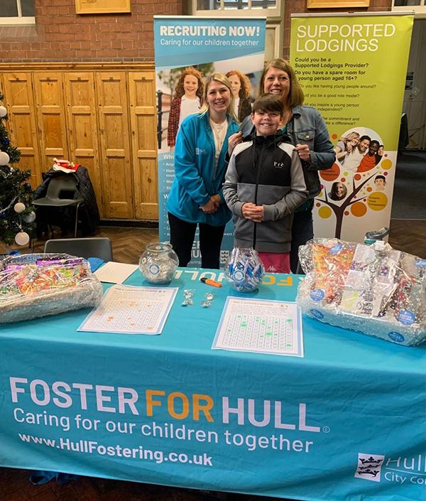 Hymers christmas stall