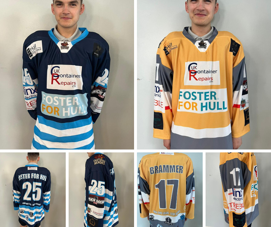 Hull Fostering Ice Hockey Jerseys