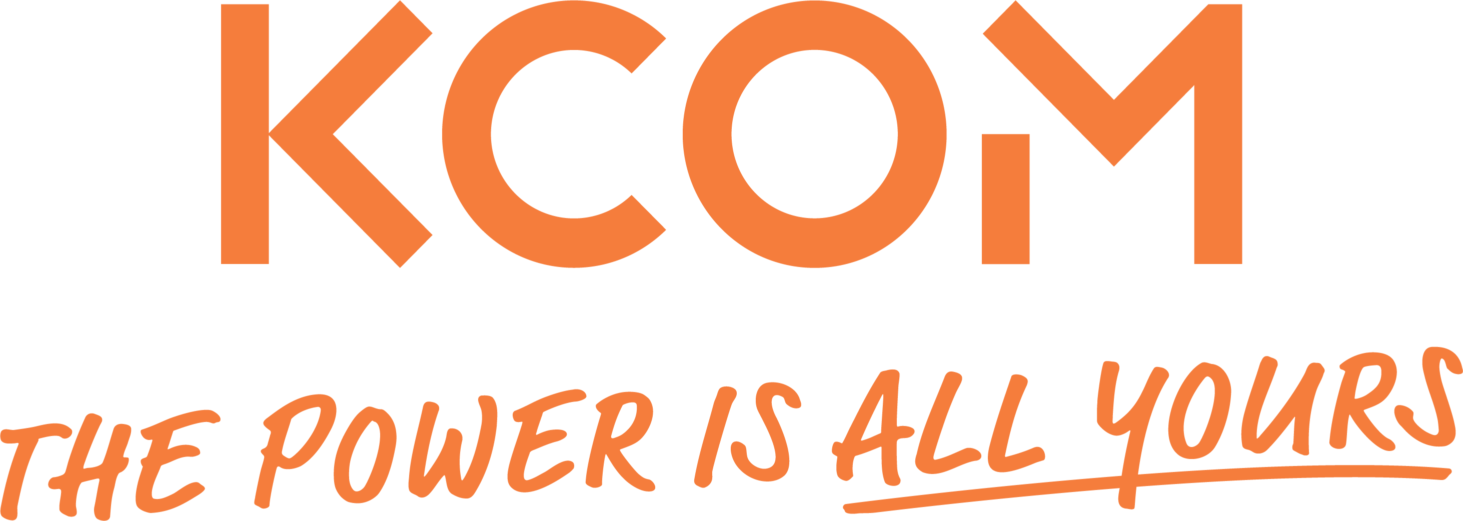 Kcom power orange cmyk